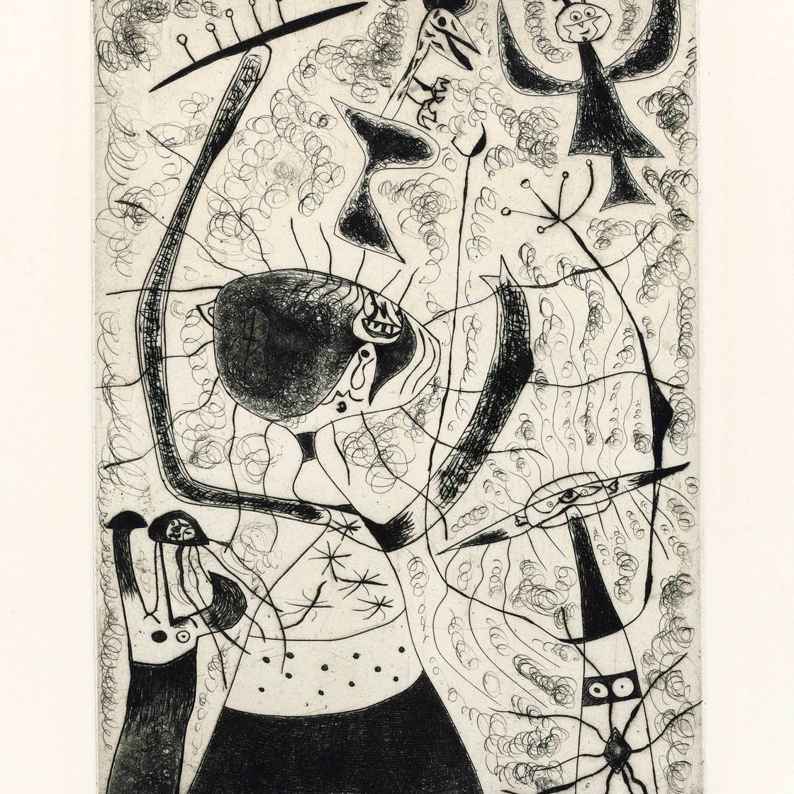 Joan Miró — Трое друзей