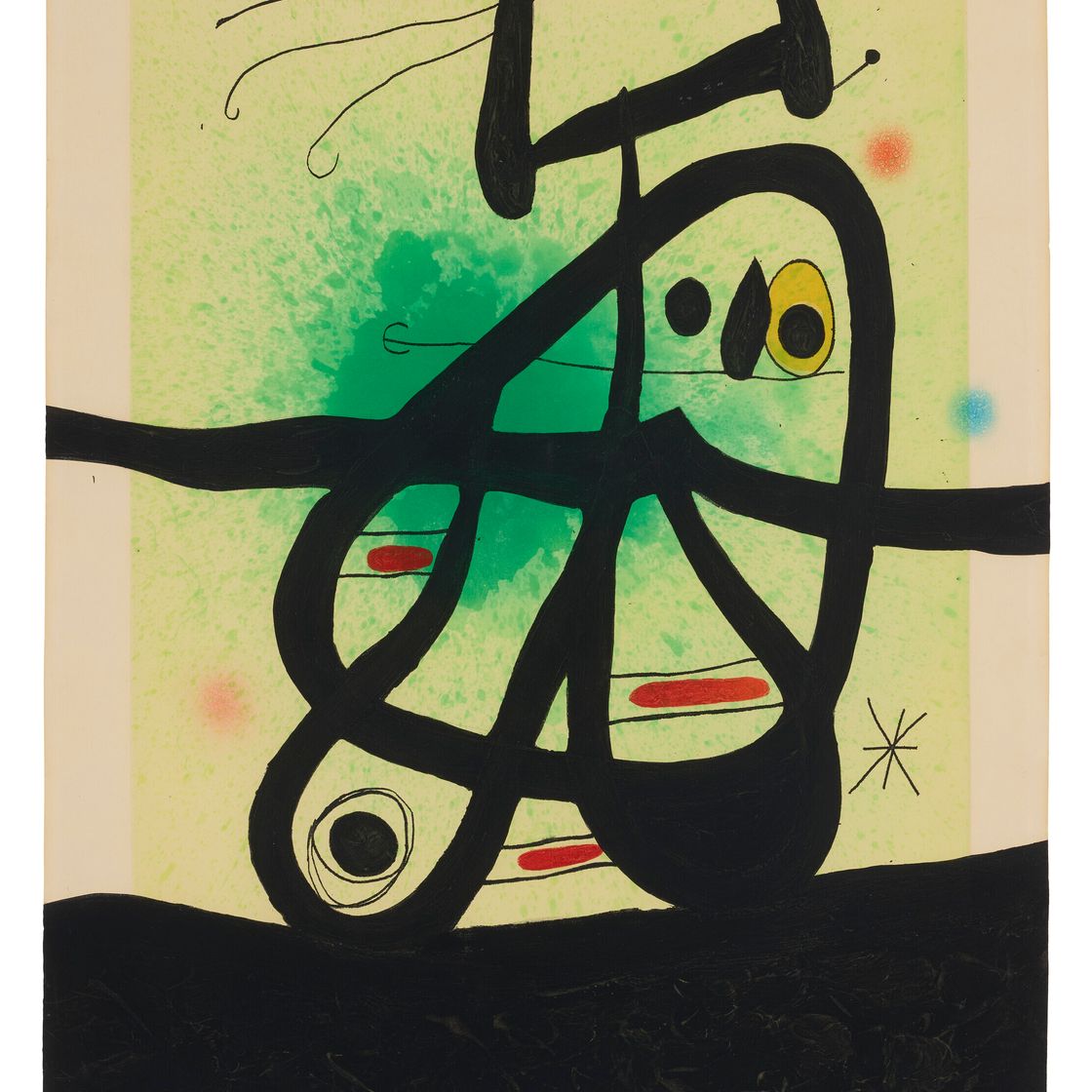 Joan Miró — Изоно-монгольский, изображение 1