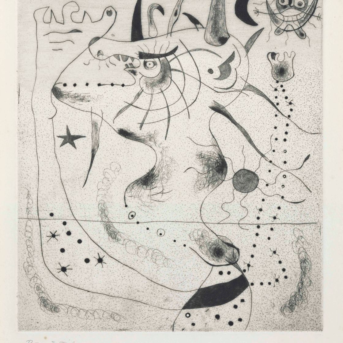 Joan Miró — Любовь к Геану (Дюпен, 26)