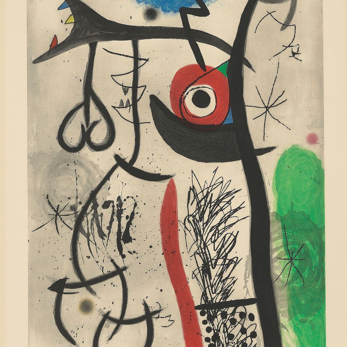 Joan Miró — Л'этрангле
