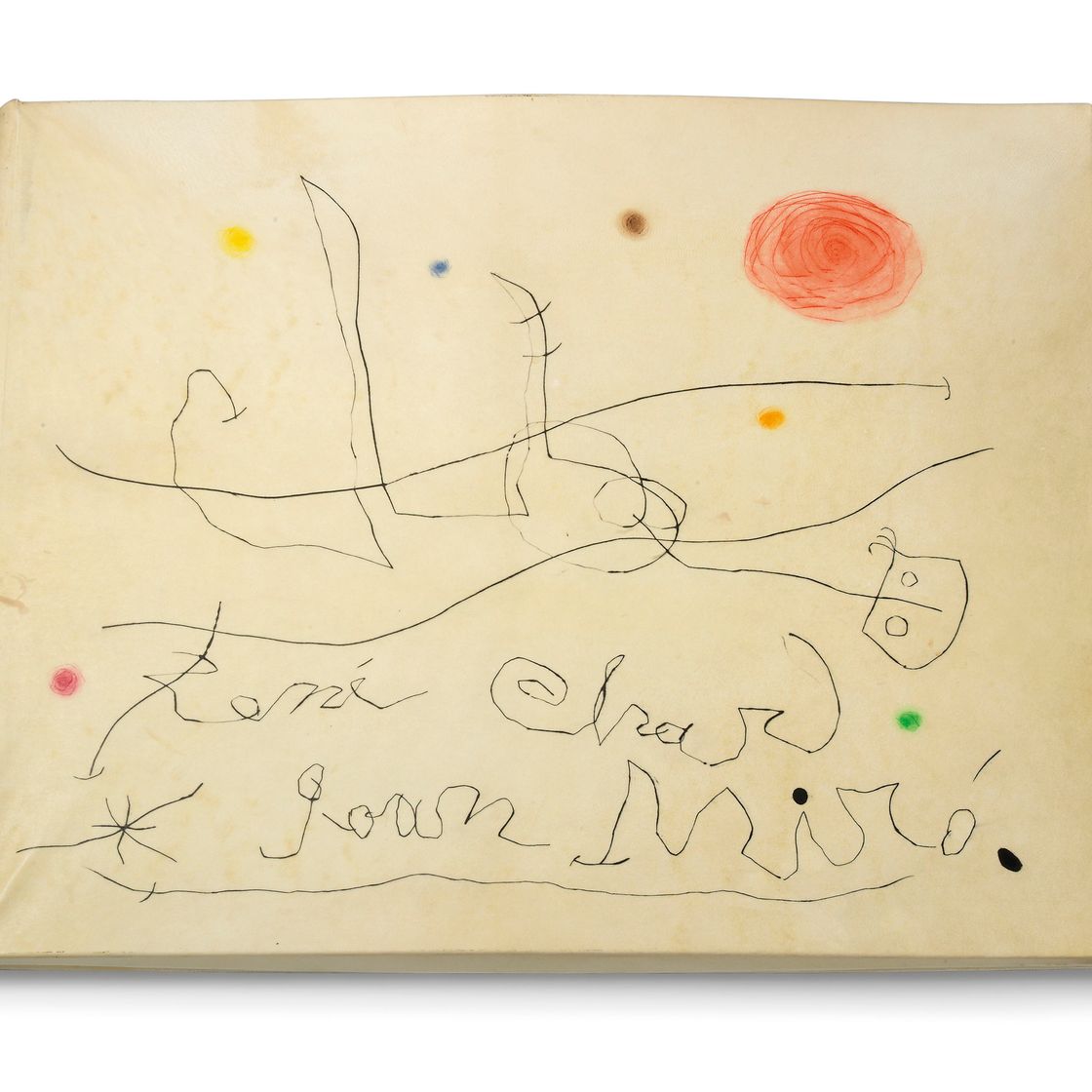 Joan Miró — Рене Шар: Поток любви, изображение 2