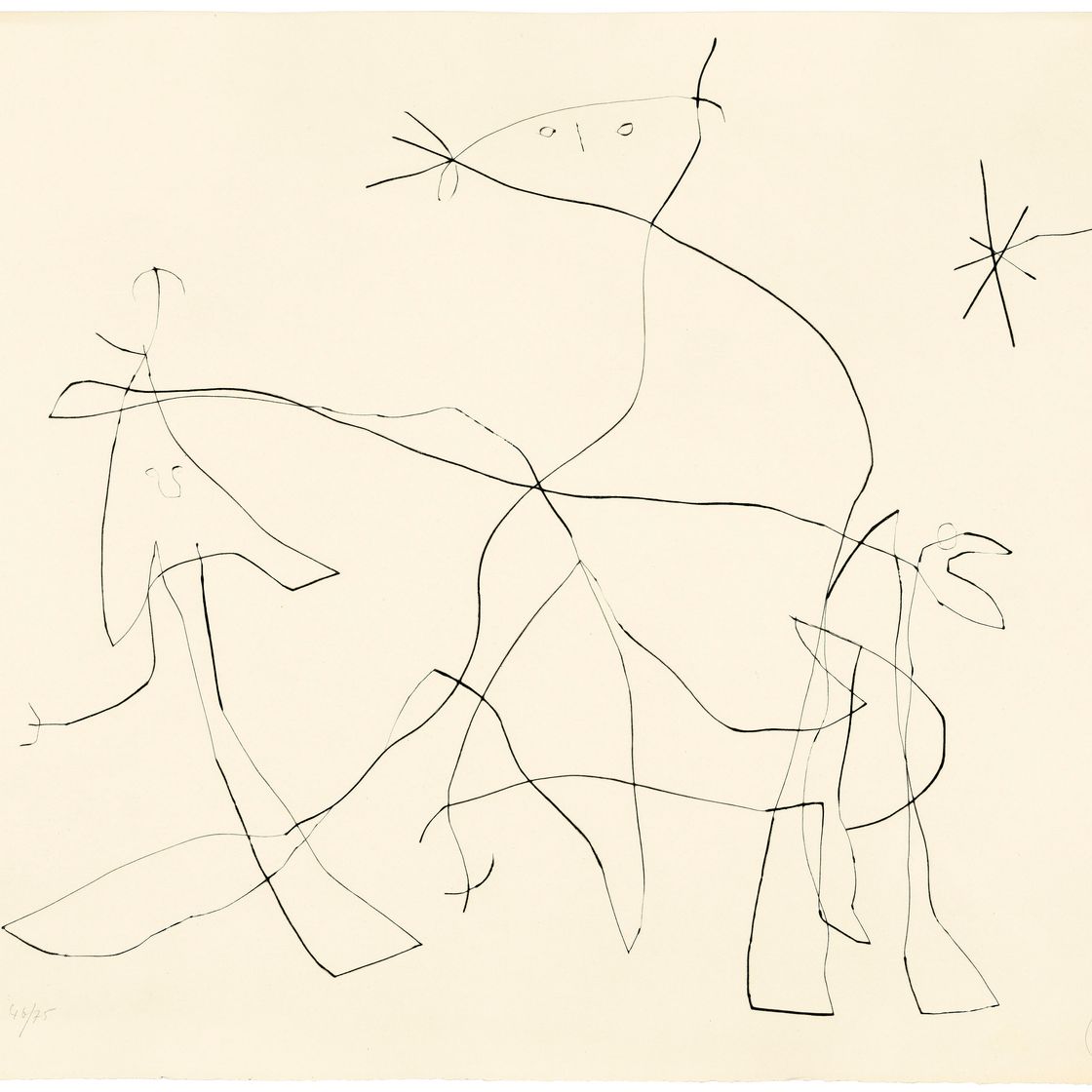 Joan Miró — Рене Шар: Поток любви, изображение 3