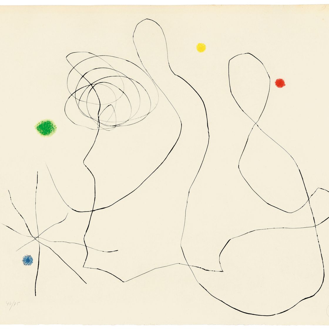 Joan Miró — Рене Шар: Поток любви, изображение 6