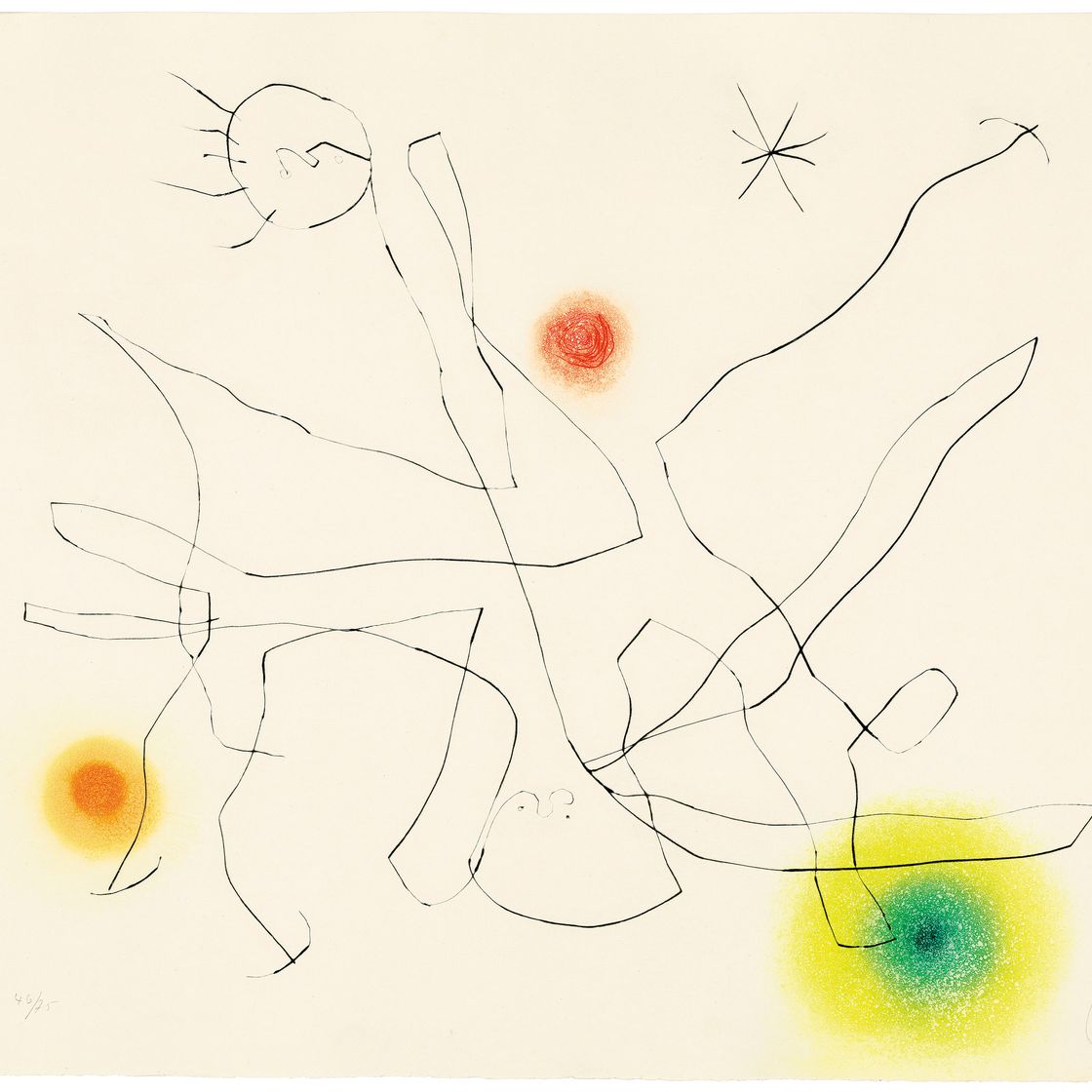 Joan Miró — Рене Шар: Поток любви, изображение 7