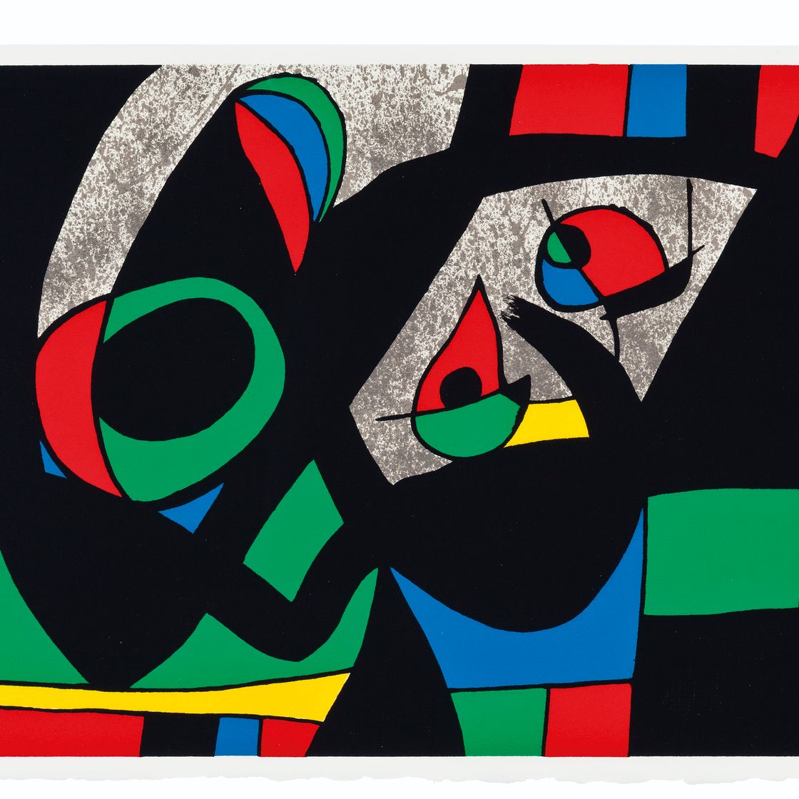 Joan Miró — Жоан Миро, "Лазарь с золотыми перьями", Луи Бродер, Париж, 1971, изображение 2