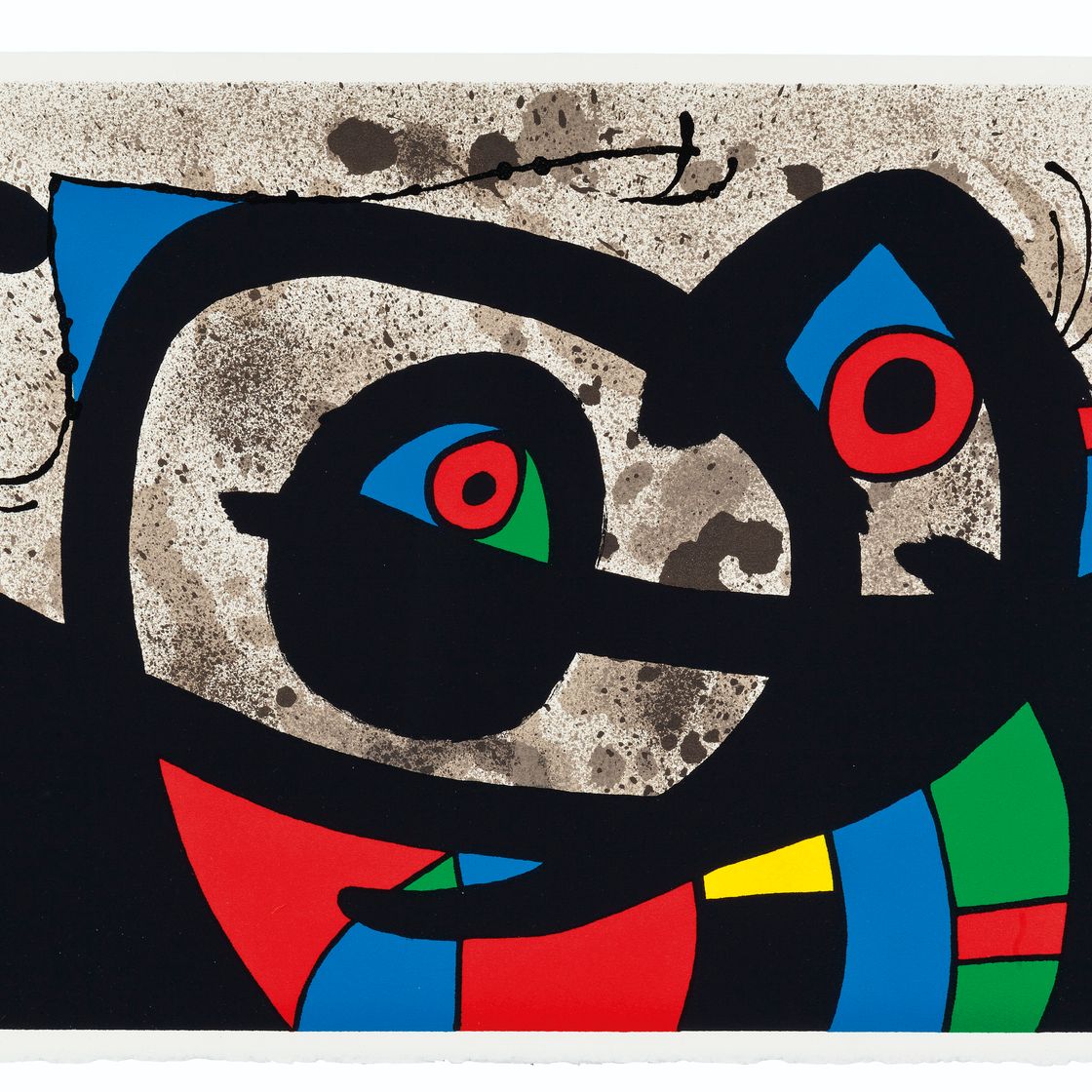 Joan Miró — Жоан Миро, "Лазарь с золотыми перьями", Луи Бродер, Париж, 1971, изображение 3