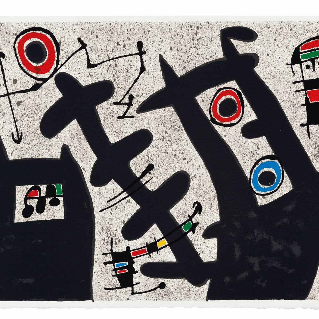 Joan Miró — Жоан Миро, "Лазарь с золотыми перьями", Луи Бродер, Париж, 1971, изображение 4