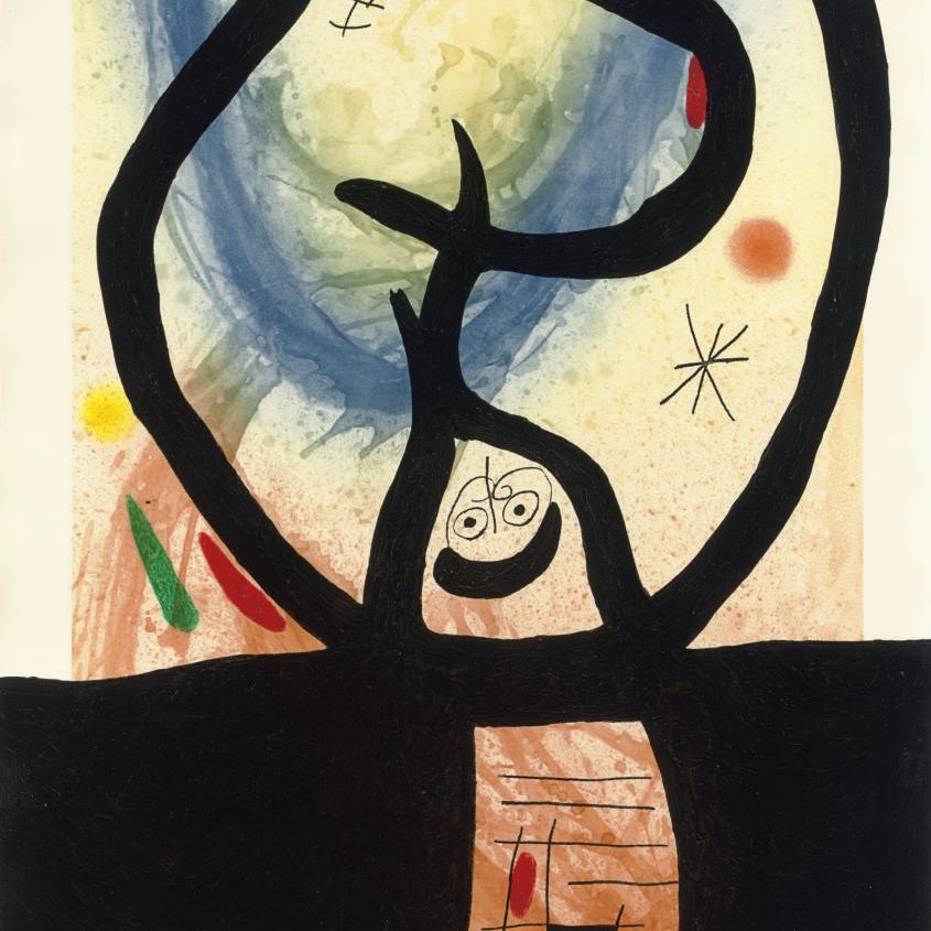 Joan Miró — Ла фронда (D. 501)