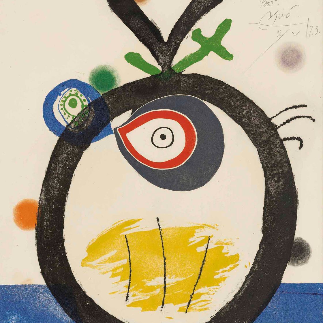 Joan Miró — Фото 3, от: Quatre colors aparien el món