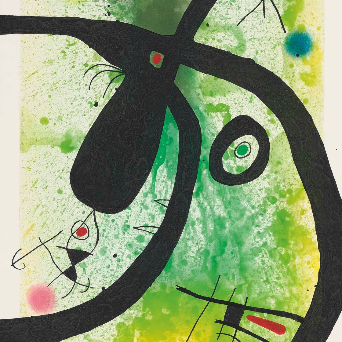 Joan Miró — Охотник за сокровищами (D. 490)