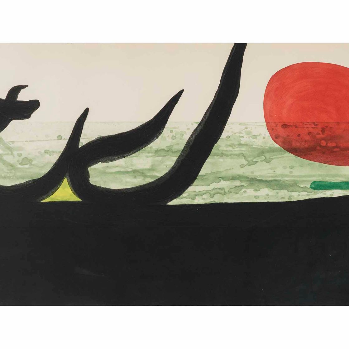 Joan Miró — Черная Греве
