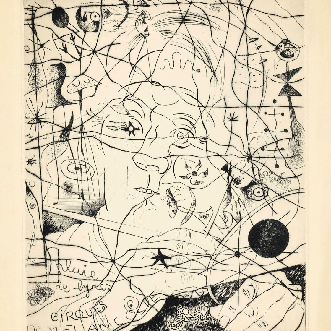 Joan Miró — Портрет де Миро