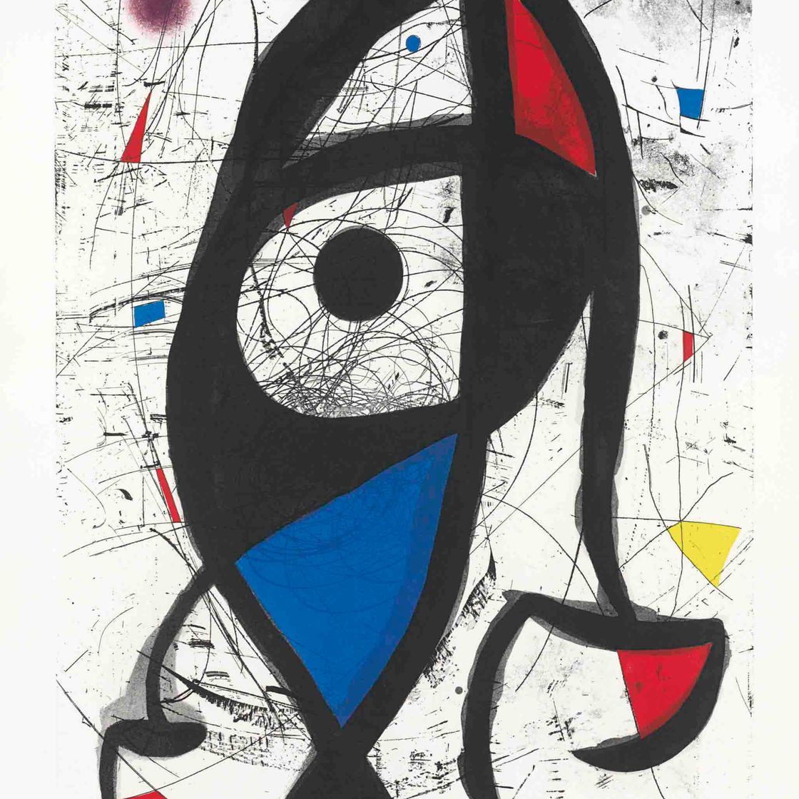 Joan Miró — Контроль баланса (D. 754)