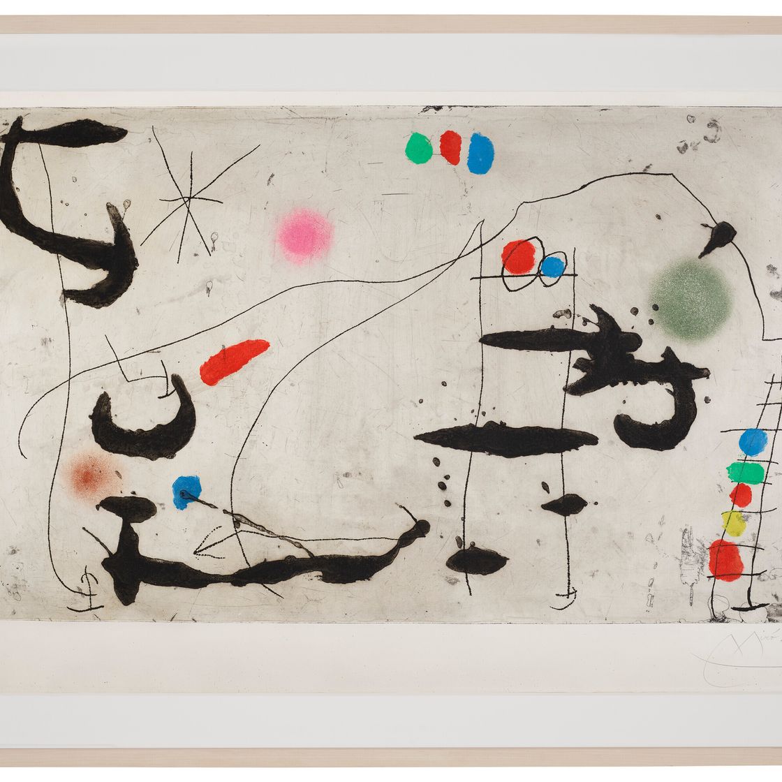 Joan Miró — След за паром VI, изображение 2