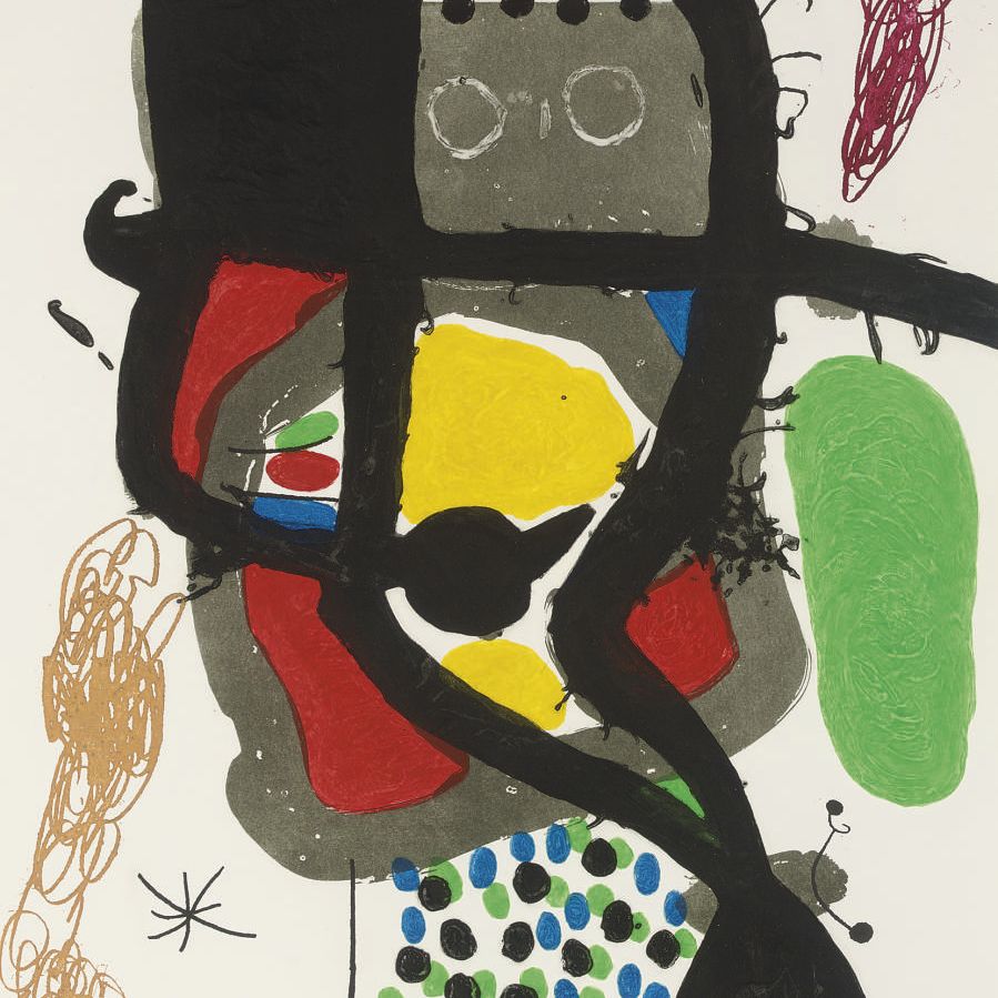 Joan Miró — Ле-кессье (номер 487)