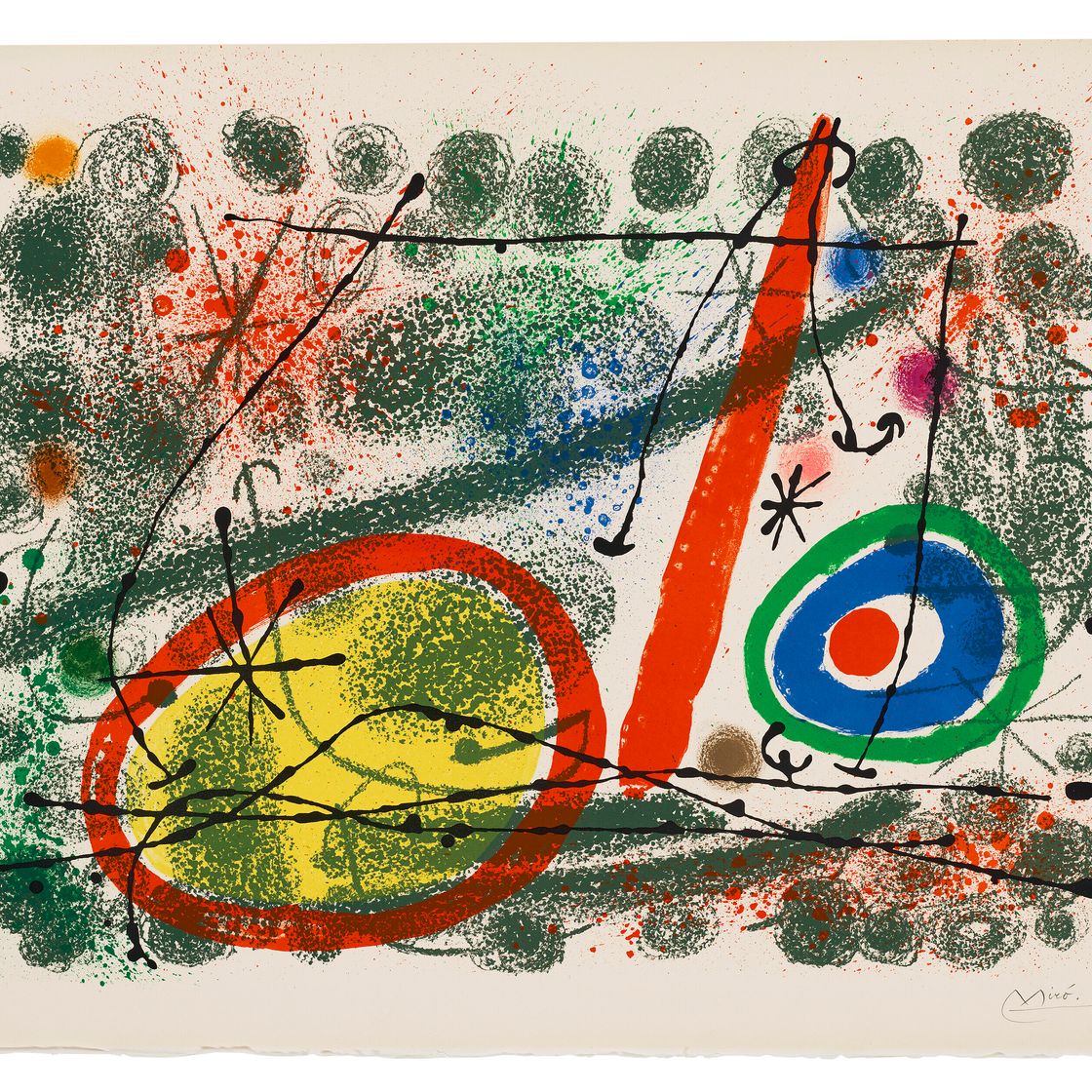 Joan Miró — Одна тарелка из: Кантонов