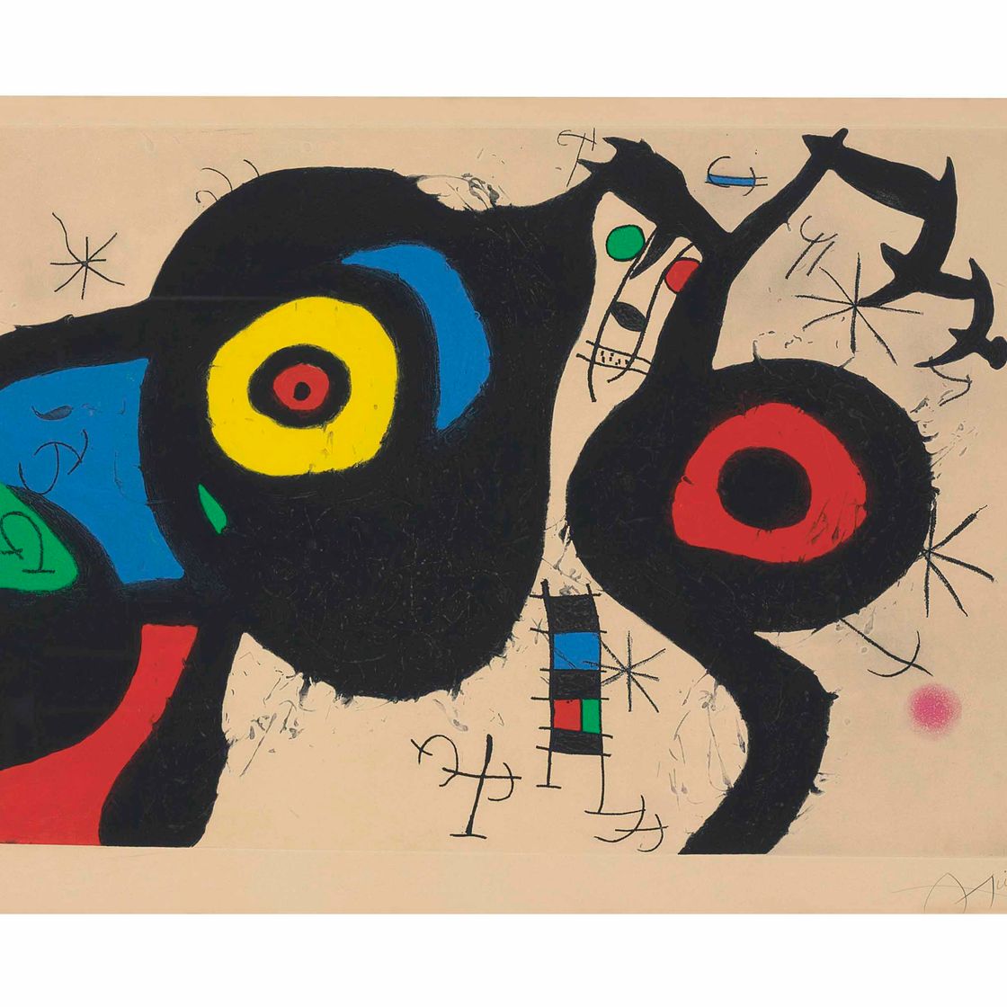 Joan Miró — Двое друзей