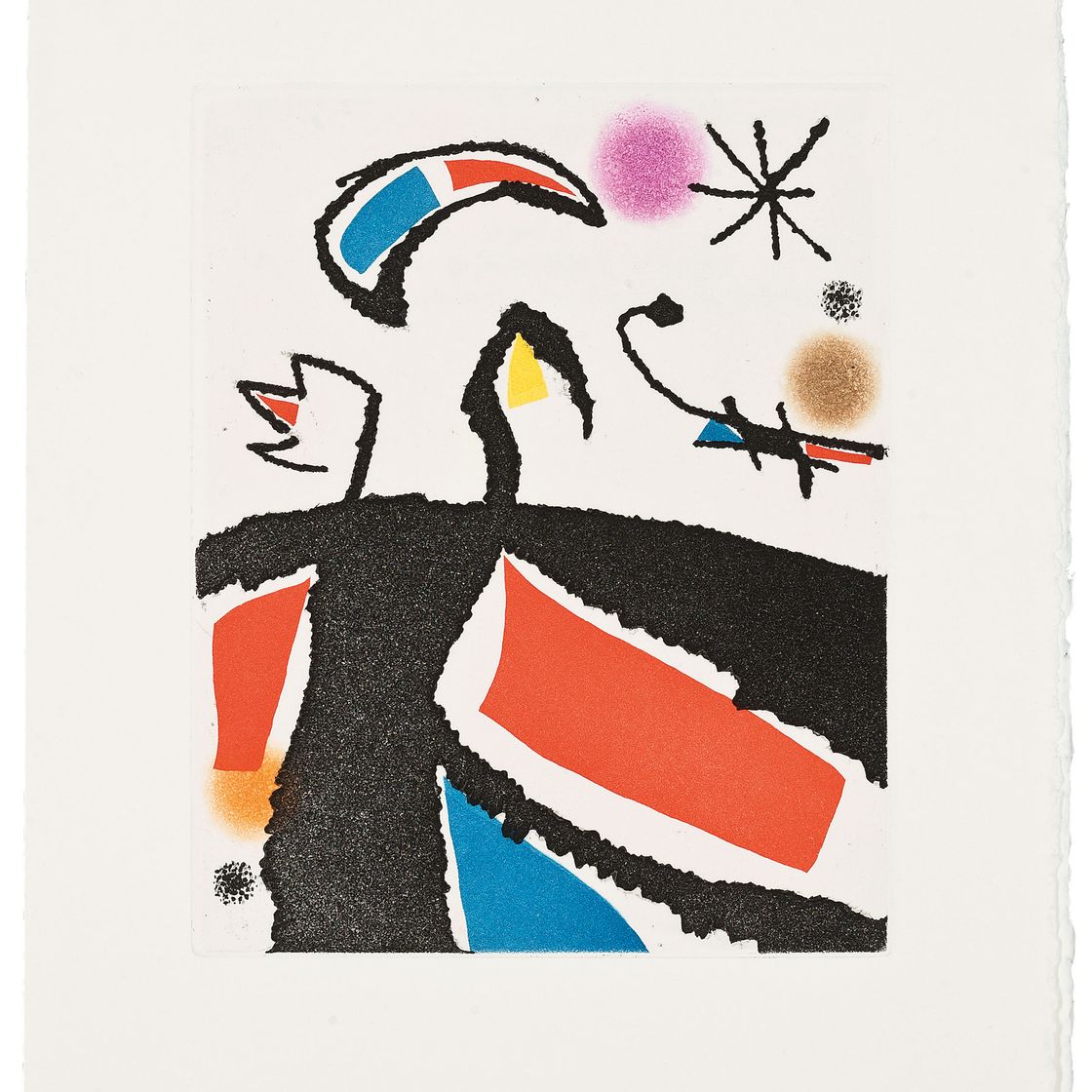 Joan Miró — Рене Шар, "Марто без мэтра", "Арльские врата", Париж, 1976, изображение 2