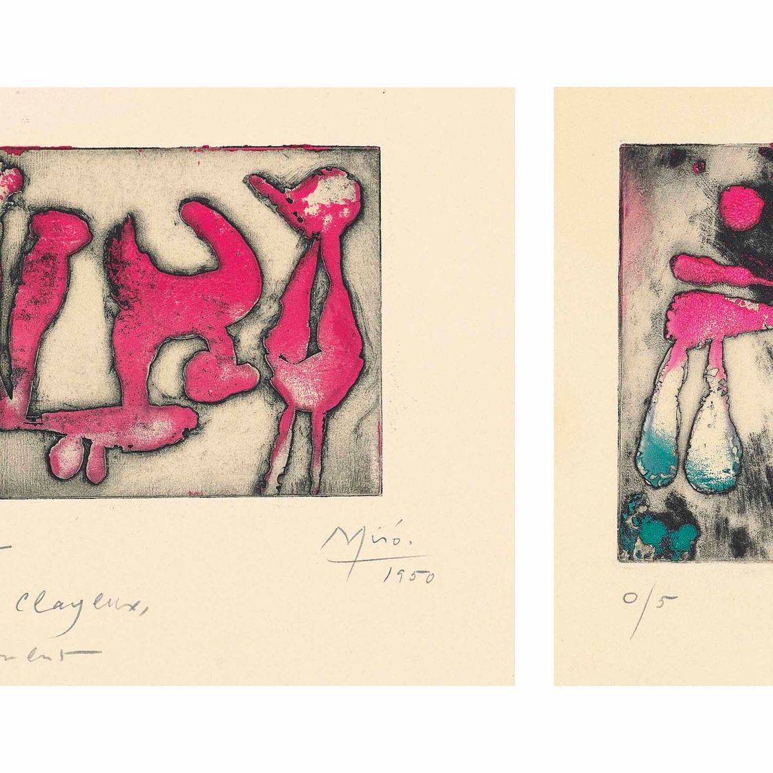 Joan Miró — Голос любви и величия за 1951 год, изображение 1