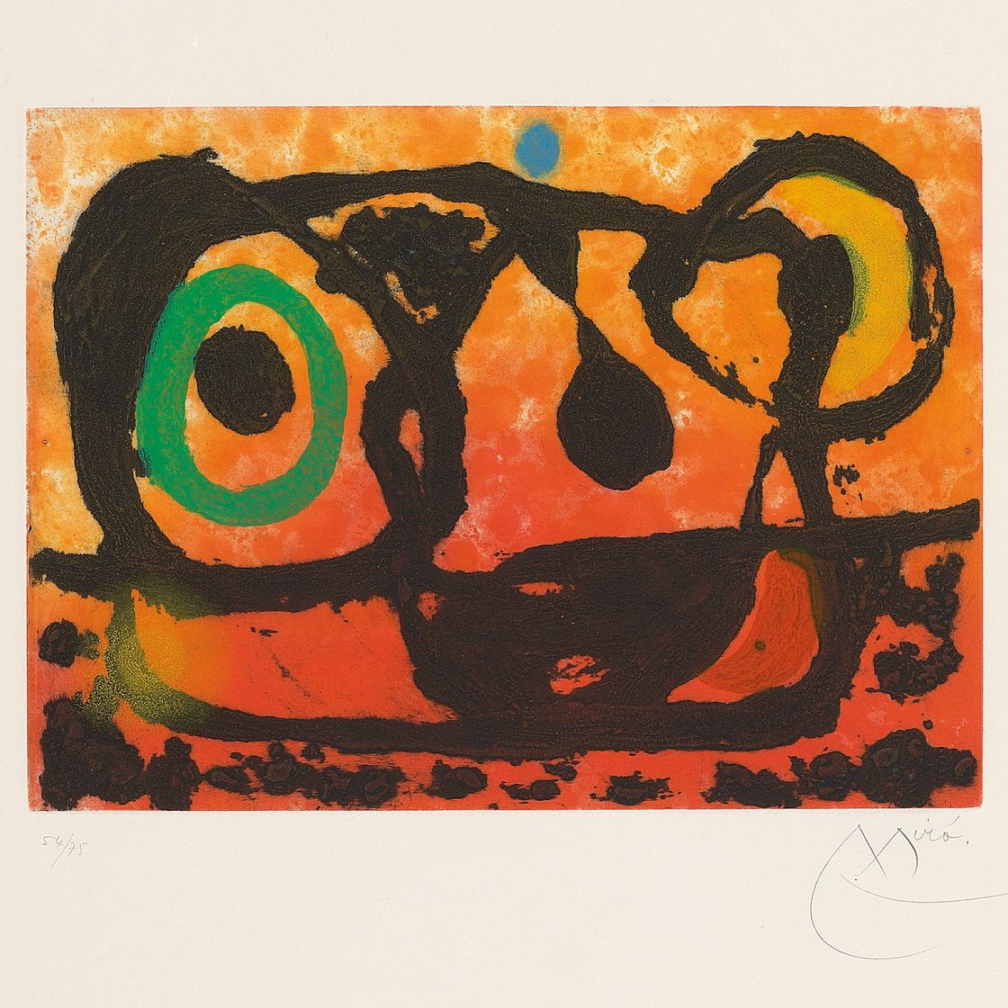 Joan Miró — Диванчик наедине с солнцем