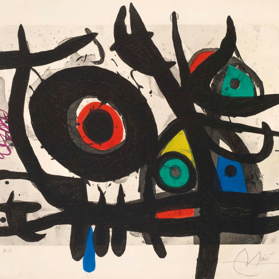 Joan Miró — Устройство для разрушения (D. 512)