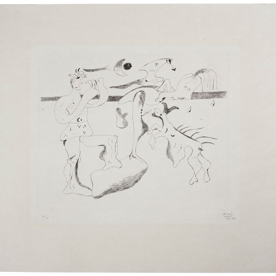 Joan Miró — Дафнис и Хлоя, изображение 1