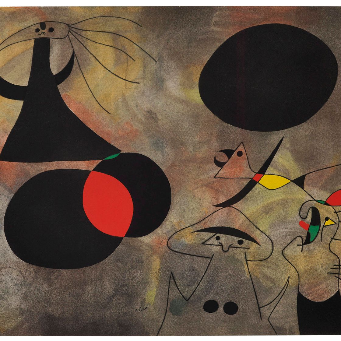 Joan Miró — Созвездия : одна пластина