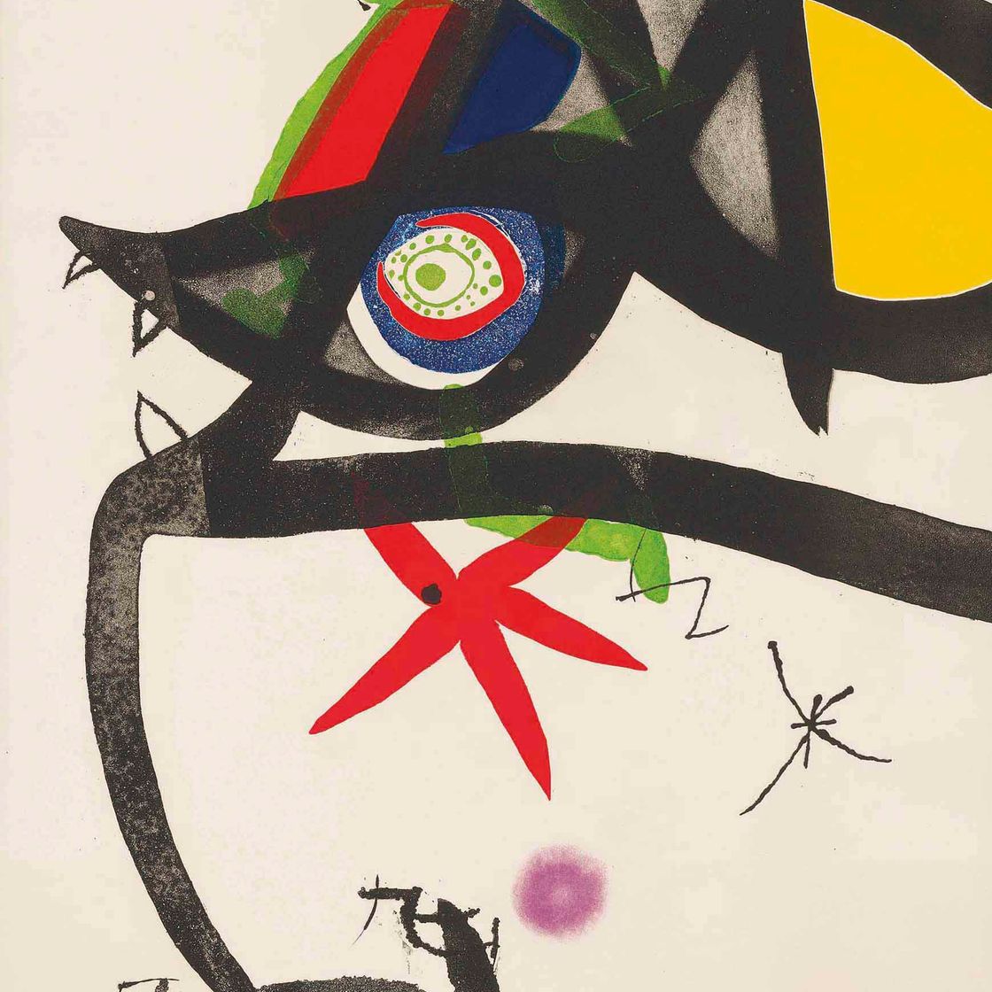 Joan Miró — Фото 4, от: Quatre colors aparien el món
