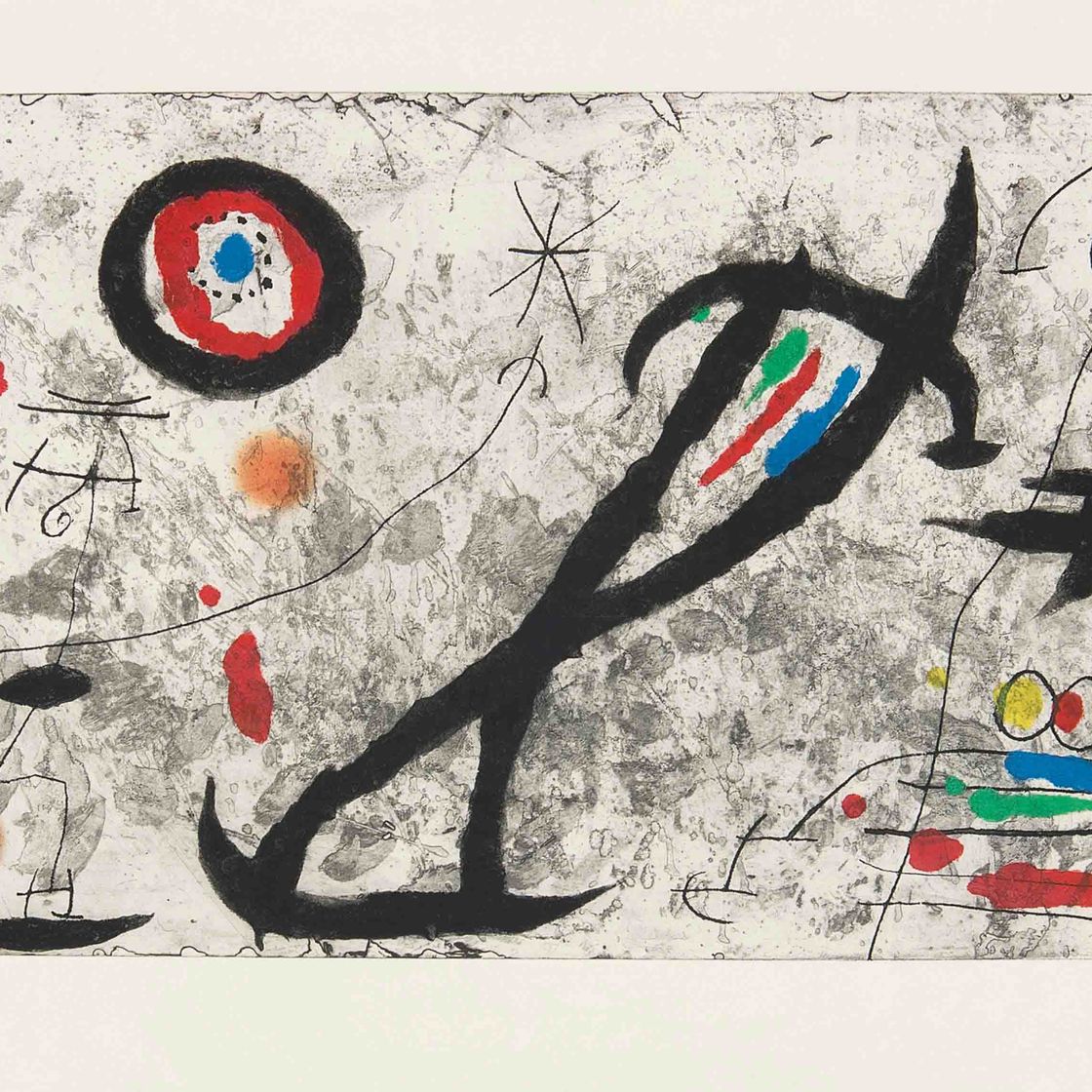 Joan Miró — Трасса сюр-ла-Паруа V (D. 444)