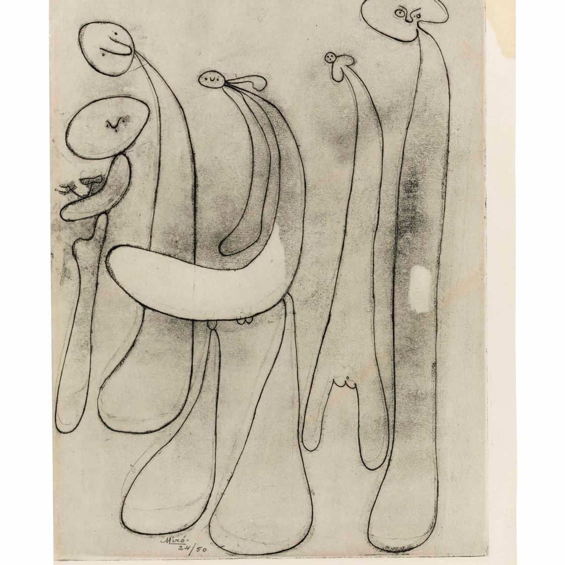 Joan Miró — Без названия, из 24 эссе