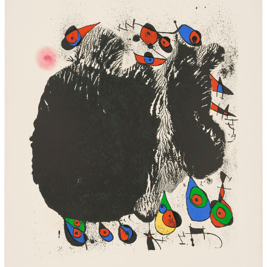 Joan Miró — Ла-каскад в уазо
