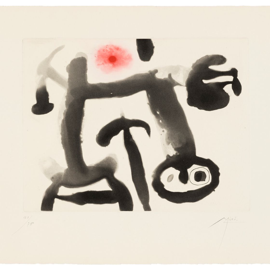 Joan Miró — Ле Монокль