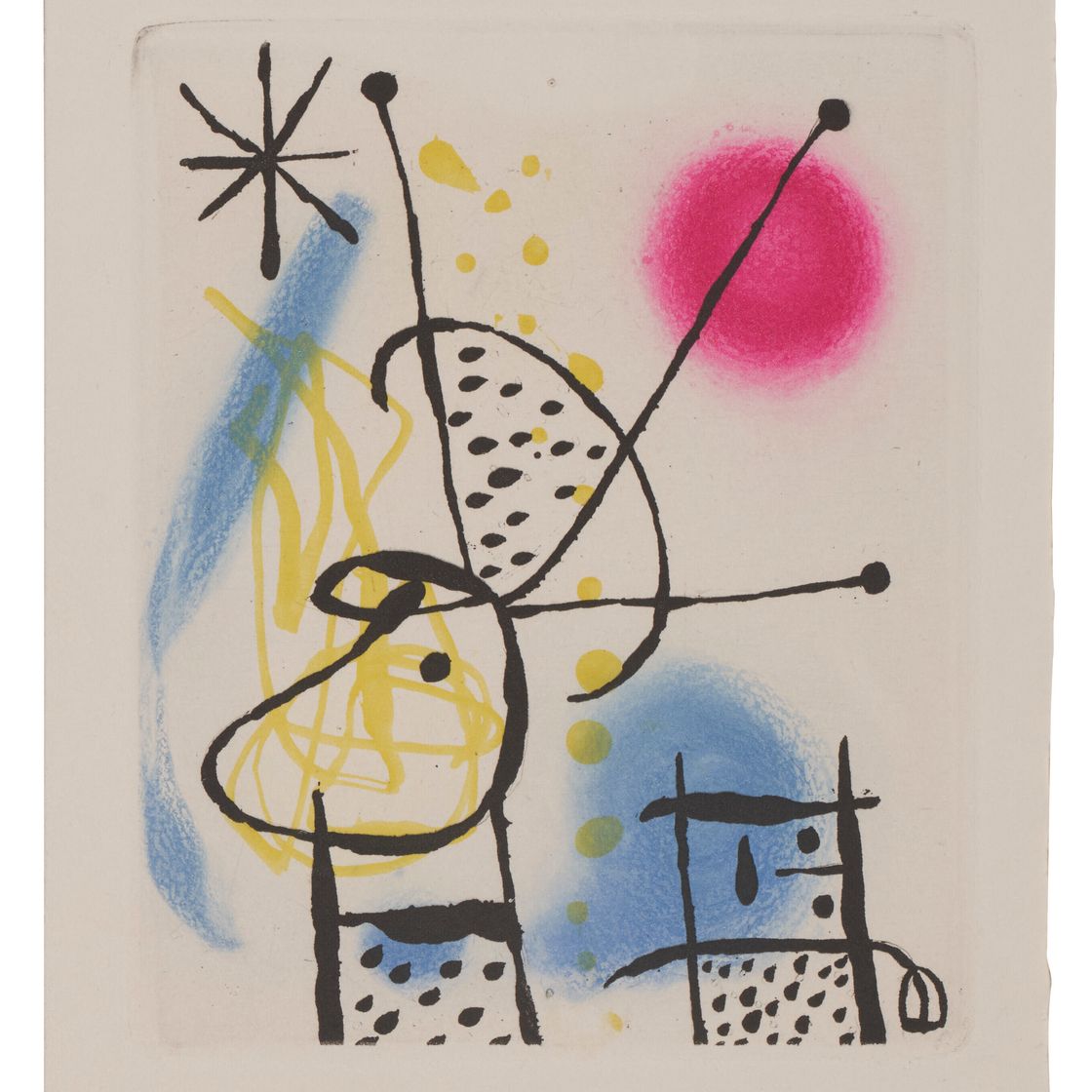 Joan Miró — Рене Кревель, "Ла Баг д'Ороре"