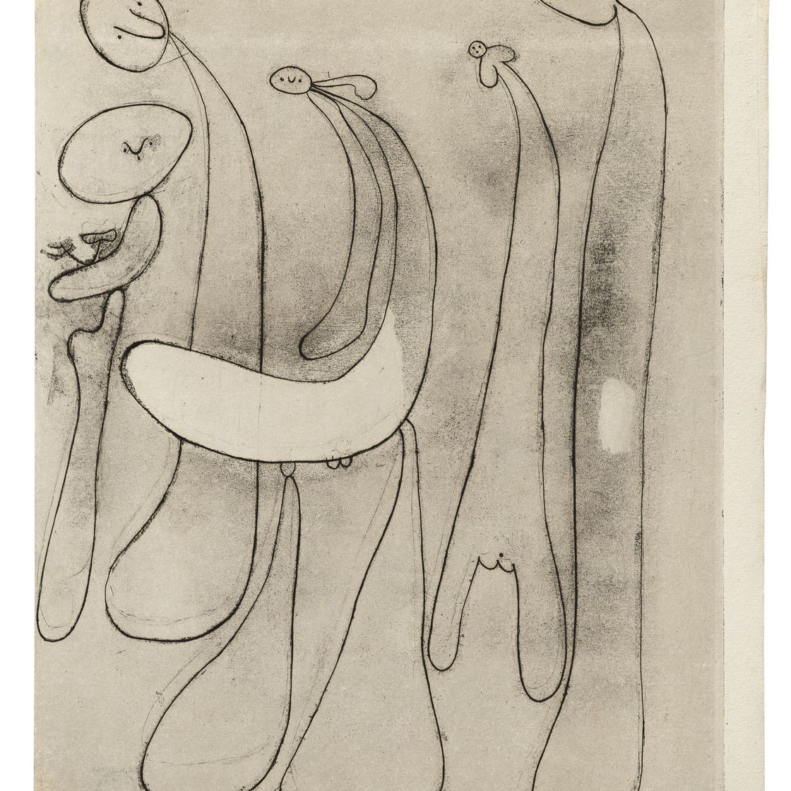 Joan Miró — Без названия, из: 23 гравюр