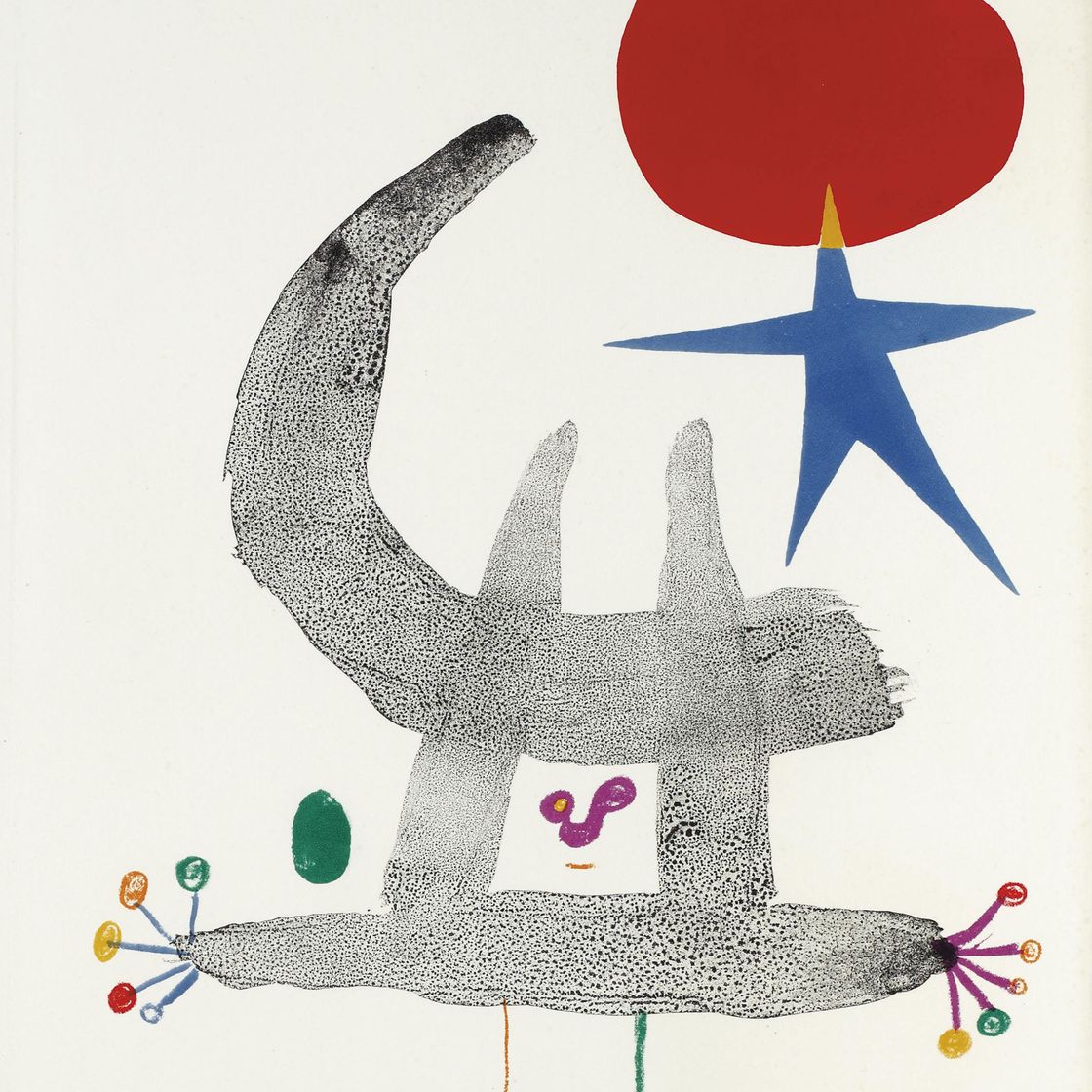 Joan Miró — Тристан Тцара, "Парлер Сеул", главный редактор, Париж, 1951 (Т. 102-75; кн. 17), изображение 2