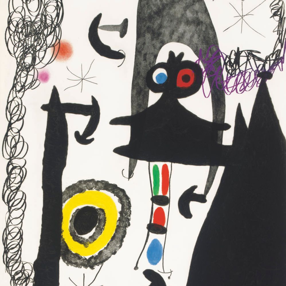 Joan Miró — Эскалейд в лунном свете (D. 496)