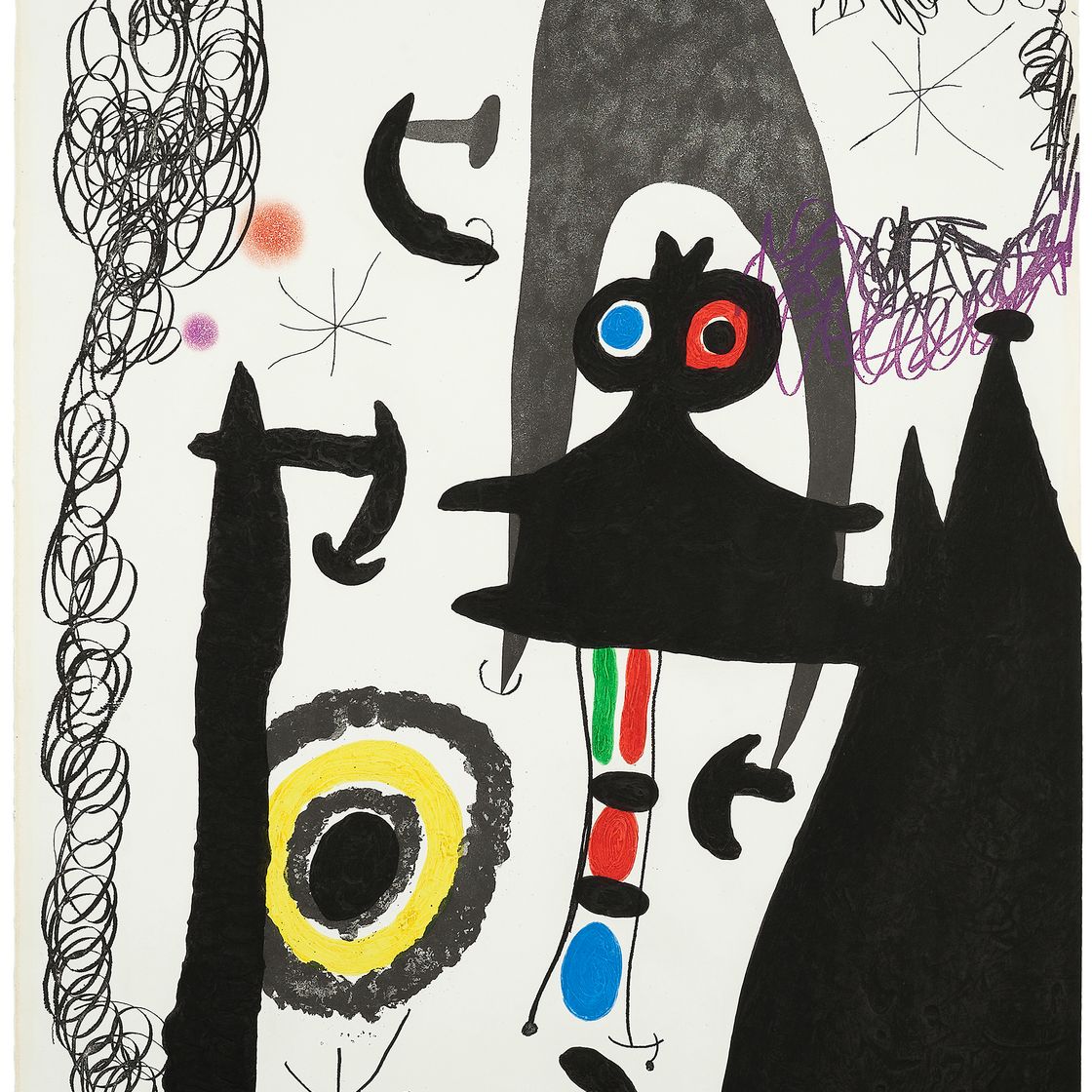Joan Miró — Эскалада в лунном свете