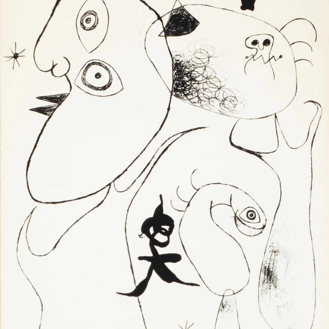 Joan Miró — Барселона XVIII, из серии "Барселона" (M. 23)