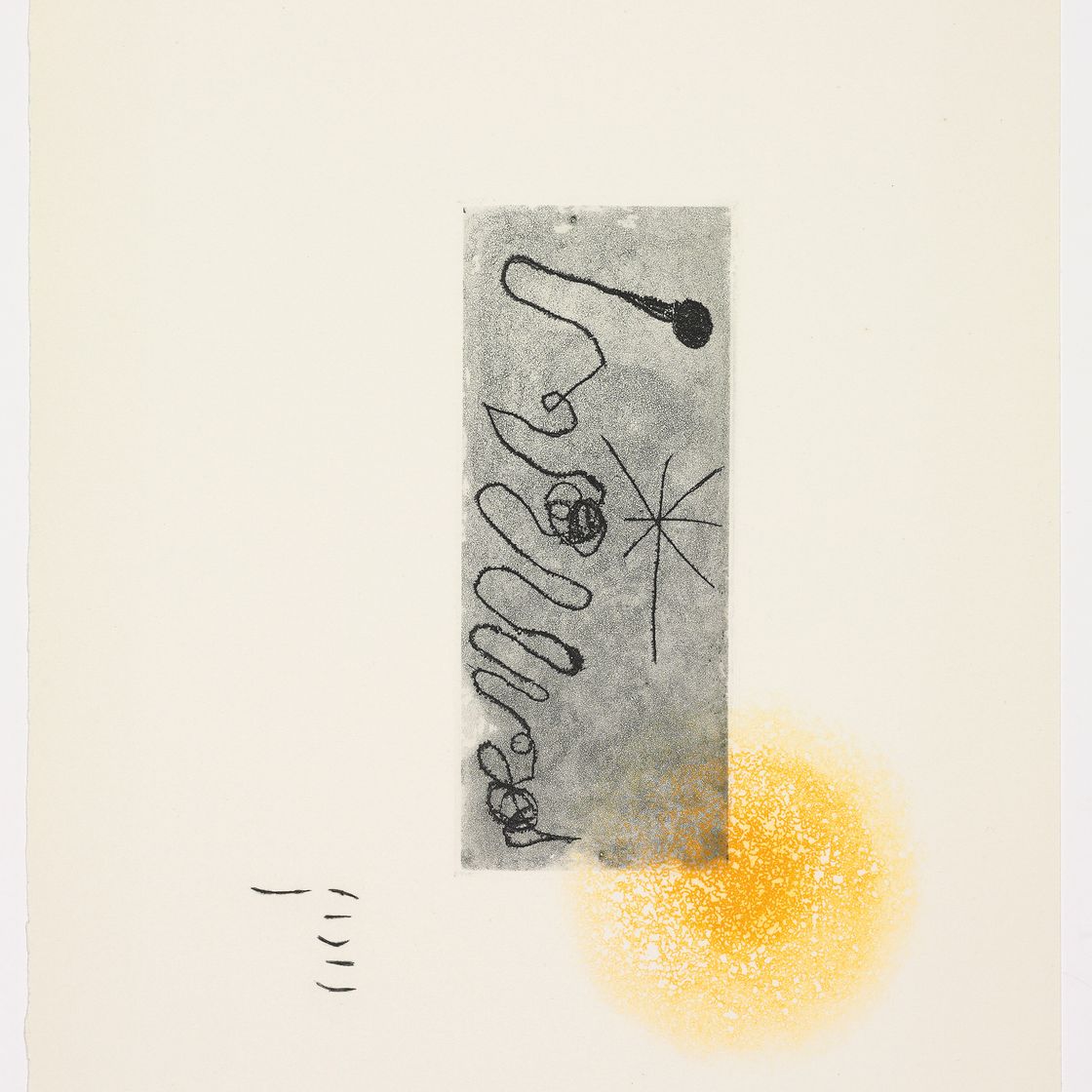 Joan Miró — Гераклит Эфесский: "Без солнца", "Мальгре отроков звезд", "Волшебная ночь", изображение 2