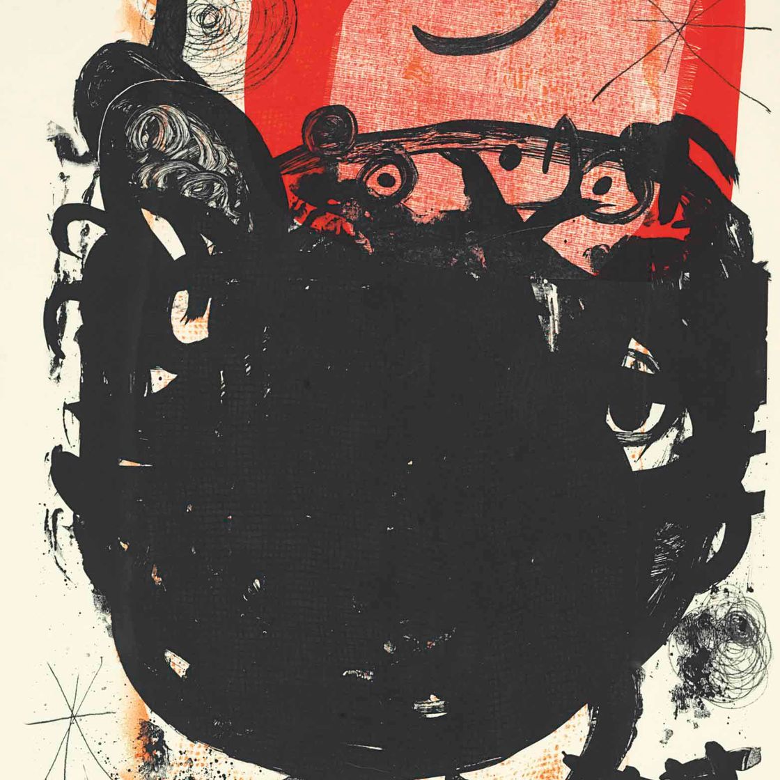 Joan Miró — Столетняя битва (M. 1027)