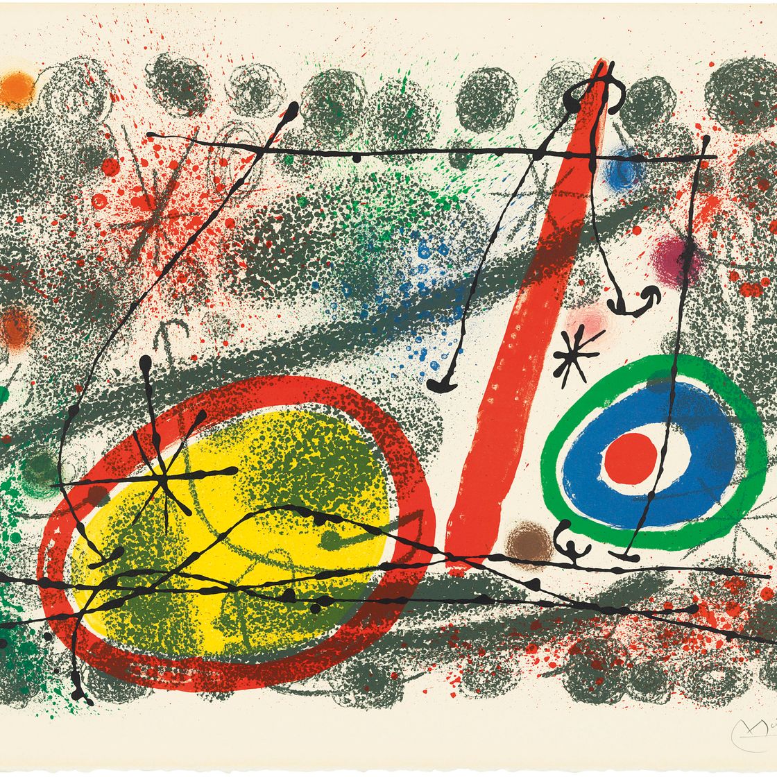 Joan Miró — Две тарелки из картонной коробки, изображение 3