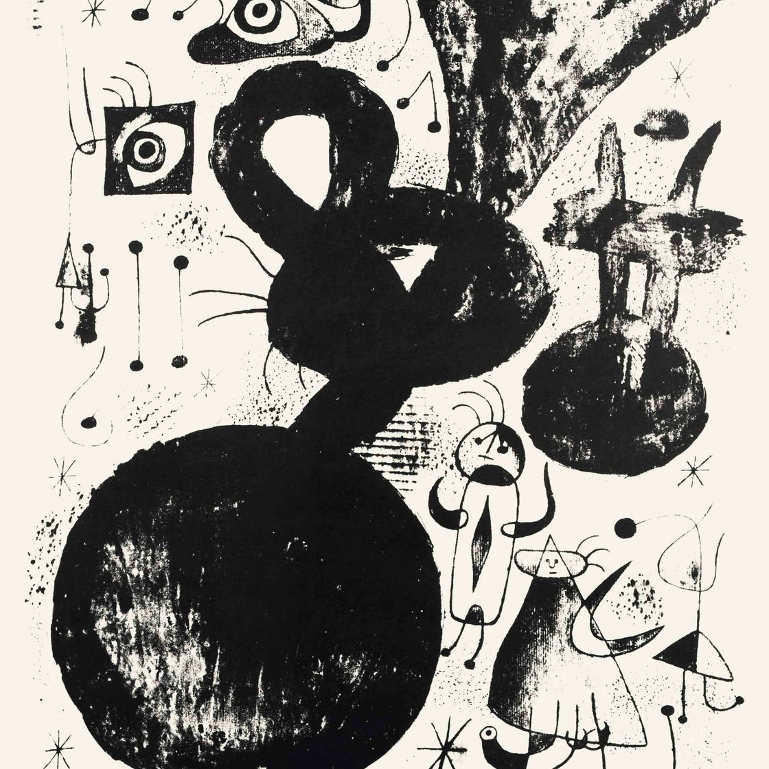 Joan Miró — Barcelona XLI, из серии Barcelona