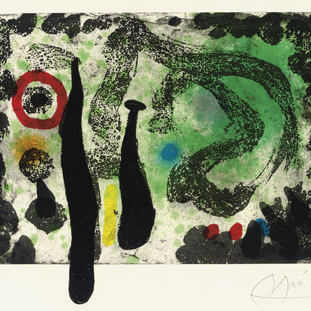 Joan Miró — Мусовый сад (M. 454)