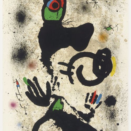 Joan Miró — Охотник за эпонжами (M. 697)