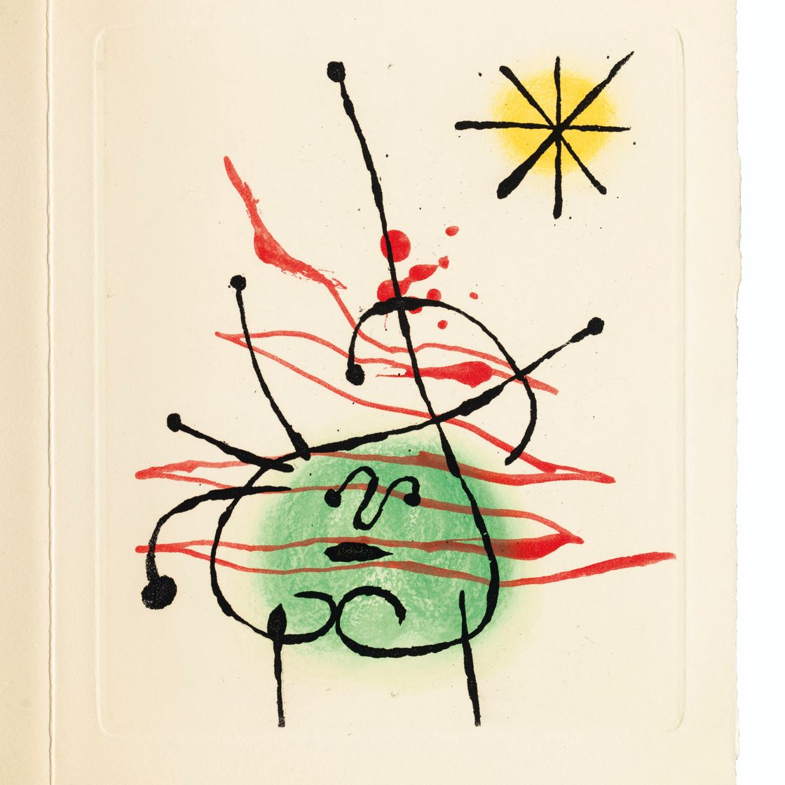 Joan Miró — Рене Кревель, "Аврорская битва", Л. Бродер, Париж, 1957, изображение 5