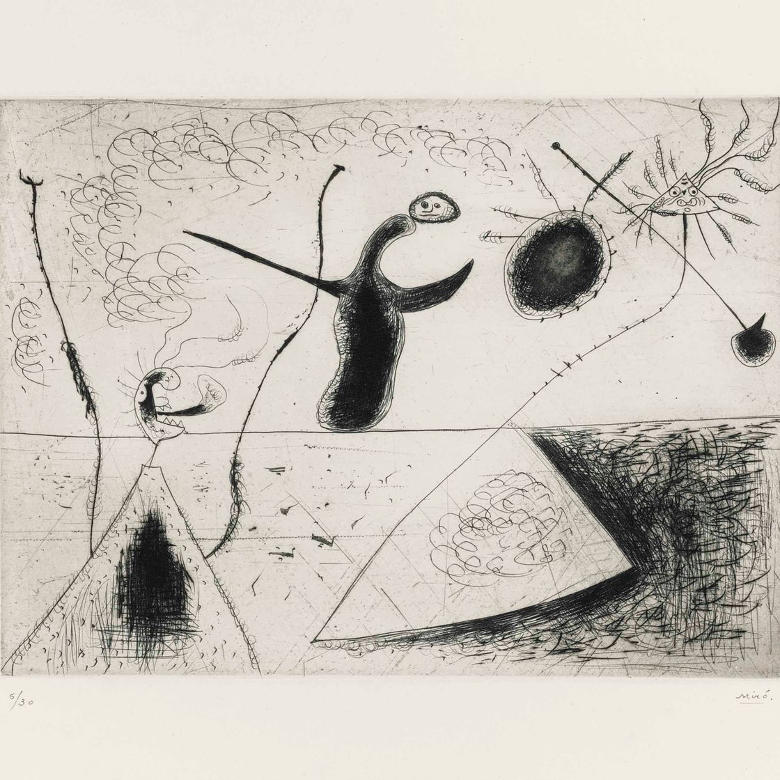Joan Miró — Линия горизонта