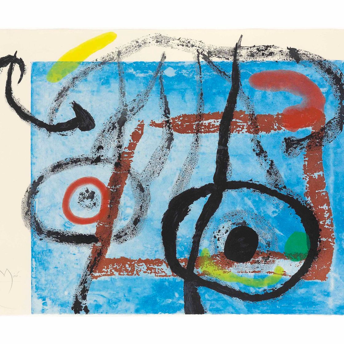 Joan Miró — Ночной дворец (D. 336)
