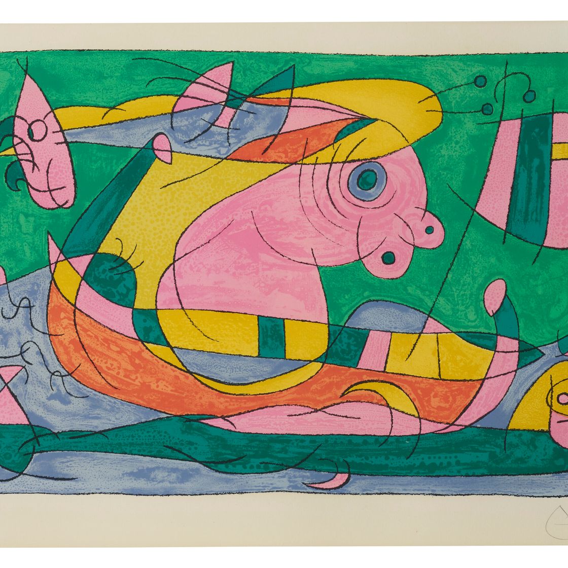 Joan Miró — Люксы с высоким уровнем рентабельности инвестиций : Одна тарелка, изображение 1