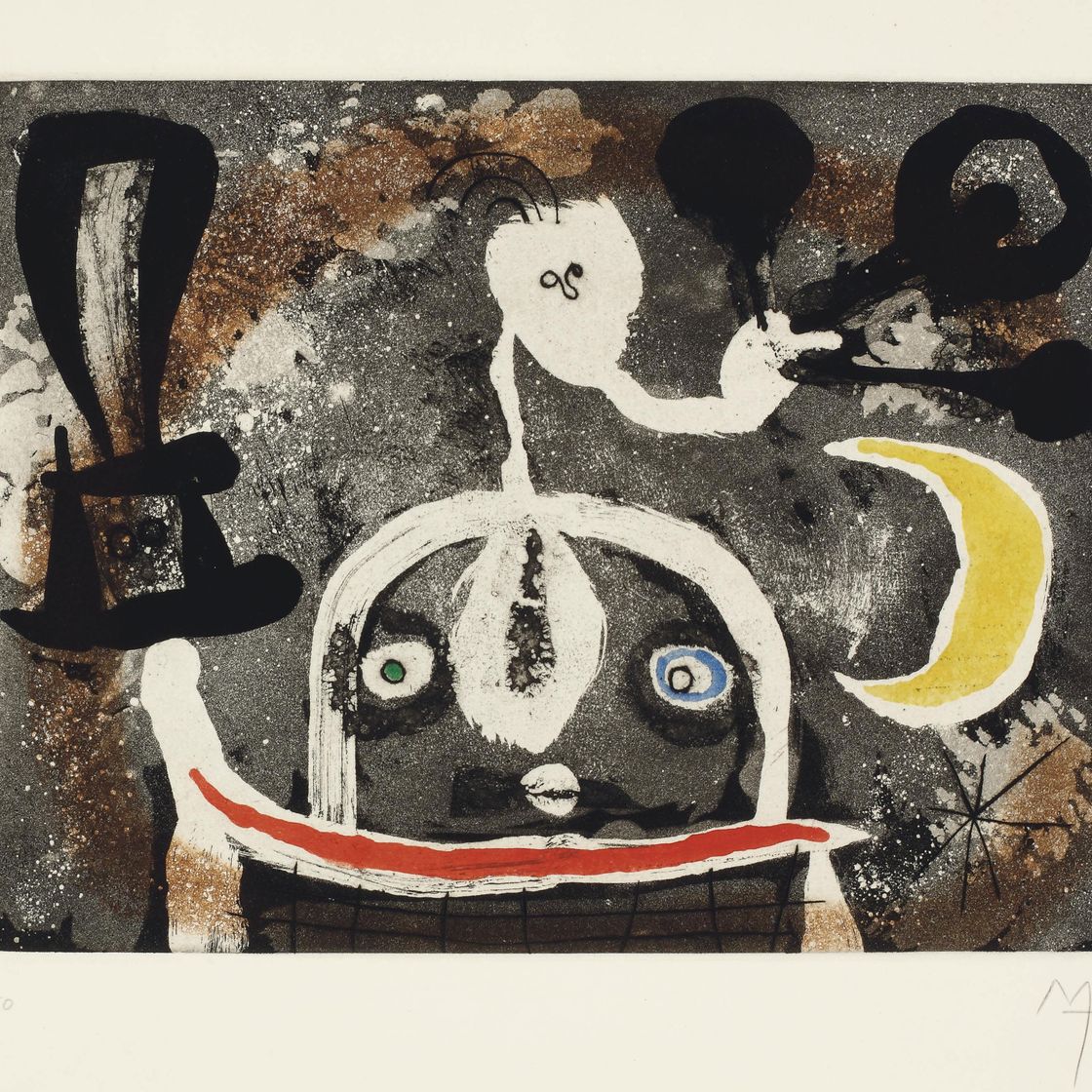 Joan Miró — Серия III : одна пластина (D. 89)