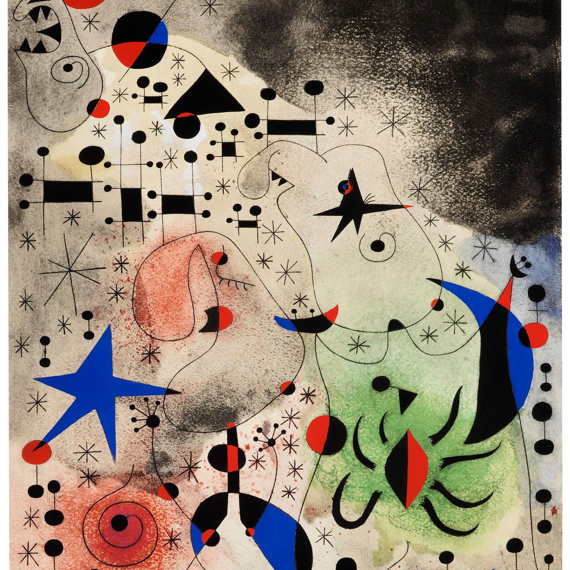 Joan Miró — Созвездия : одна пластина